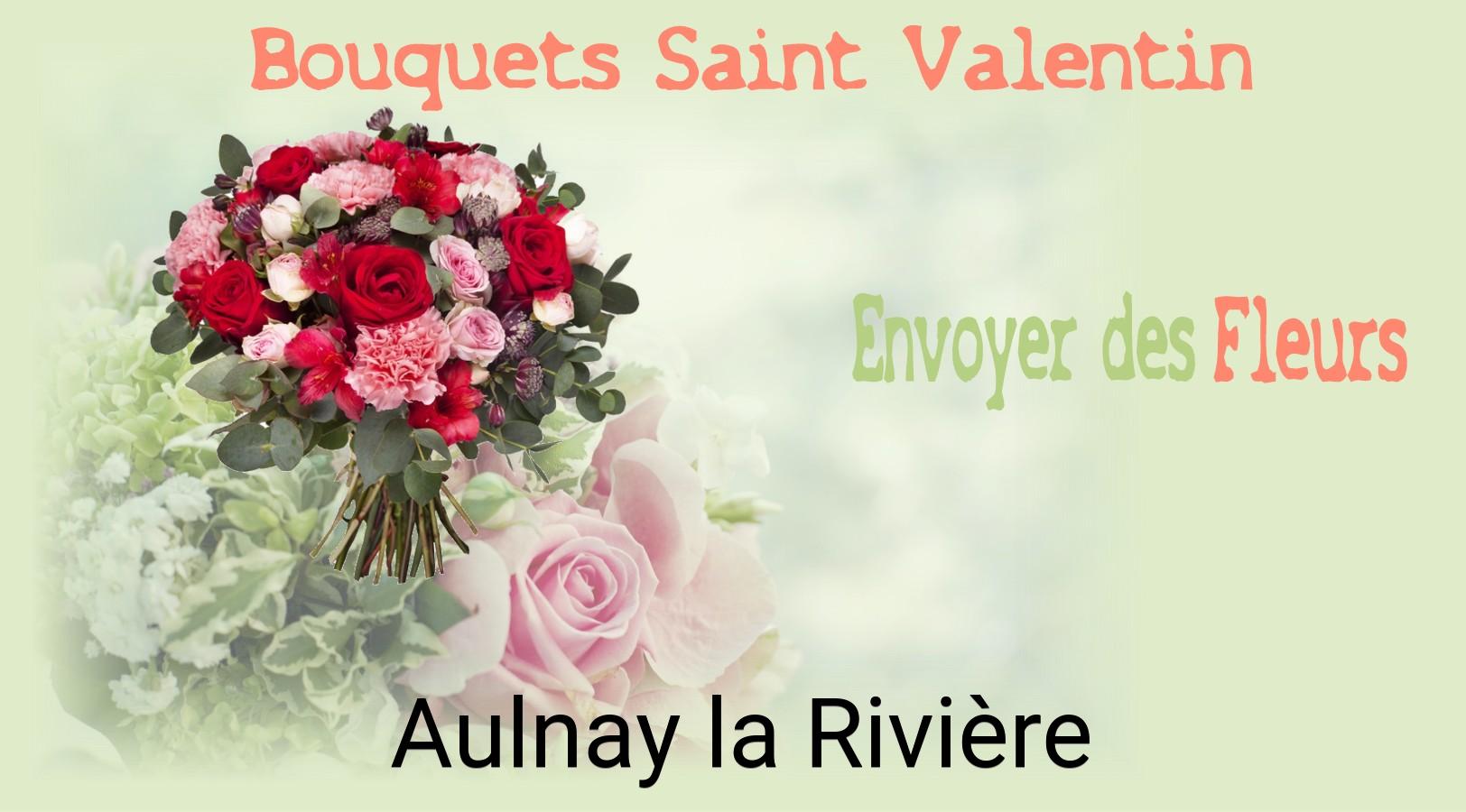 Roses de Saint-Valentin livrées à Aulnay-la-Rivière